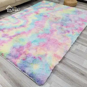 Nonslip Living Room Rugs and Carpet Wholesale Shaggy Floor Carpets Rugs Suppliers Polyester Cozy Carpets for Home Decoration