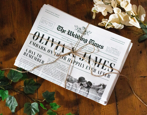 Papel Tamaño A4, las Mejores Tarjetas de Felicitación para Cumpleaños y Aniversarios, Fondo de Periódico de 19XX, Regalo para Hombres y Mujeres - Product Image 4