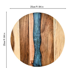 Wholesale Fashion <strong>Christmas</strong> <strong>Tree</strong> Home Decor Home Furniture Factory Direct Epoxy Dining Resin River Chopping Board Cup Cushion - Product Image 3