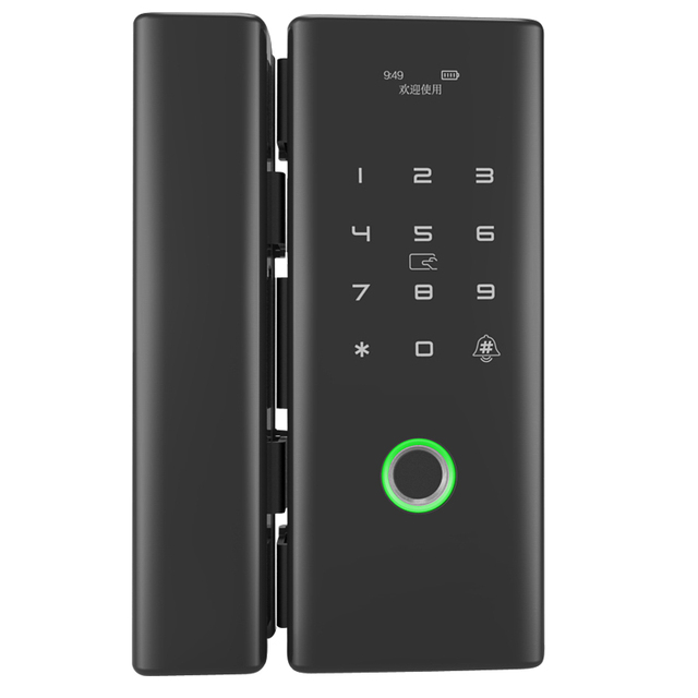 WiFi Tuya Smart Digital Lock Remote Unlock for Sliding Glass Door Swipe Cards Electronic Door Locks Biometric Fingerprint Lock