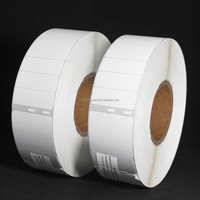 Etiquettes autocollantes pour carte d'embarquement des compagnies aériennes, papier de renforcement thermique, film BOPP thermique direct, pour étiquettes à bagages