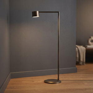 Lampadaire LED Nordique Moderne en Métal, Hauteur Réglable, Intensité Variable, Culot E27, Lumière Blanche Froide, Idéal pour la Décoration Intérieure, l'Entrepôt et le Hall d'Entrée - Product Image 3