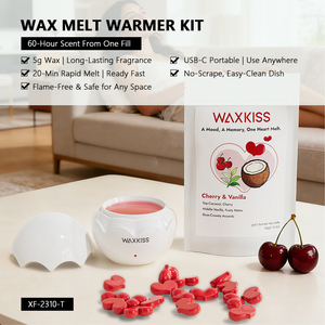 PORTABLE <b>USB</b>-Powered Compact Wax Warmer for At-Home Hair Removal with 20g Wax Beans - Product Image 2