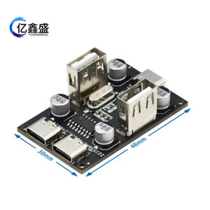 <b>USB</b> HUB 4 Port <b>USB</b> 2.0 Expansion Module With Type C And A Ports For Computer Peripheral Connection - Product Image 2