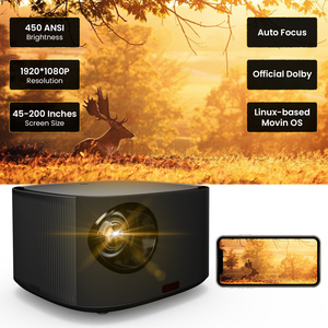 Ireless-calentador inalámbrico con base en inux, rojector de 4K 1080 OME home - Product Image 1
