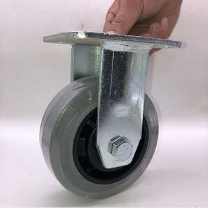 <span class=keywords><strong>Heavy</strong></span> <span class=keywords><strong>Duty</strong></span> 4 \ "5 \" 6 \ "8 \" Anti statische Rollen Leitfähige universelle PU-Räder aus Eisens tahl mit geräuschlosen Brems rollen Universelle Verwendung - Product Image 2