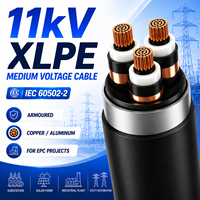 Cable de Distribución de Energía Armado con XLPE de 11kV para Aplicaciones Industriales