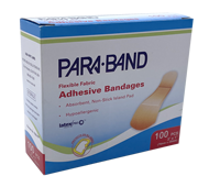 Pansements adhésifs en tissu flexible stériles pour usage quotidien, qualité médicale 7625-FP