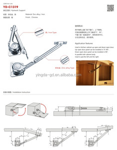 Support de porte de placard à fermeture amortie <span class=keywords><strong>Mini</strong></span> Elf Gas Stay, quincaillerie pour tout type d'arrêt - Product Image 6
