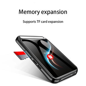 เครื่องเล่น MP3 หน้าจอสัมผัสขนาด 2.4 นิ้ว รุ่น Factory รองรับ BT 5.0 หน่วยความจำ 64GB รองรับการ์ด TF วิทยุ FM อ่านอีบุ๊ก บันทึกวิดีโอ ตัวเครื่องโลหะ พกพาสะดวก - Product Image 2