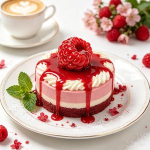 Moule à gâteau en silicone antiadhésif LFGB Platinum sans BPA, 6 cavités en forme de framboise, pour mousse au chocolat - Product Image 2