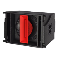 EX-ONE 450W Haut-Parleur Professionnel Coaxial Unique de 10 Pouces à Réseau Linéaire Étanche Extérieur Actif Son Performance Éclairage Vidéo