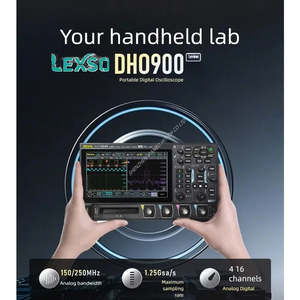 ออสซิลโลสโคปดิจิตอล Rigol DHO924S 250MHz 1.25 GSa/s 12 บิต พร้อมฟังก์ชันวิเคราะห์กราฟโบเด ผลิตในจีน - Product Image 2