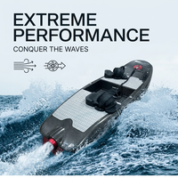 Livraison rapide, planche de surf électrique, fibre de carbone de qualité supérieure, scooter aquatique motorisé haute vitesse, CE MSDS, stock USA Europe