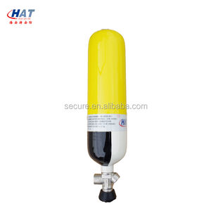 أسطوانة غاز جديدة لعام 2026 من ألياف الكربون سعة 3 لتر بضغط 300 بار 4500 رطل لكل بوصة مربعة لأنظمة الإخلاء في حالات الطوارئ - Product Image 2