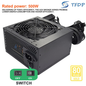 อะแดปเตอร์แปลงไฟ TFDP รุ่นใหม่ 500W 80Plus Gold ATX สำหรับคอมพิวเตอร์ตั้งโต๊ะ มีสินค้าในสต็อก 500W สำหรับเดสก์ท็อป - Product Image 1