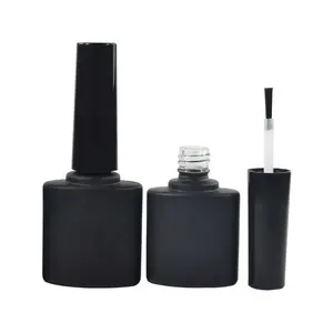 Wholesale Nail Polish Bottle With Brush Nail Polish Bottle Black Red Yellow UV Gel Polish Bottle Set