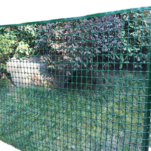 Outdoor Square Mesh 100% HDPE Plastic Eco-Friendly Heat Treated Fence <b>Net</b> for Chicken Rabbit Pet Poultry Gardening - Product Image 1