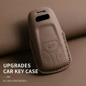 Housse de protection pour clé de voiture à distance pour Audi A1 A2 A3 8v A4 B8 B9 A5 A6 8s 8w A7 A8 Q1 Q3 Q5 Q7 4m S4 S5 S6 S7 S8 R8 Tt Tts Rs Tfsi E-tron - Product Image 4