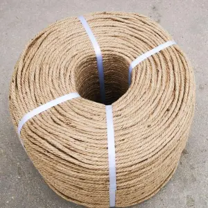 High Quality 4mm 6mm Jute Sisal Rope for Shipping Application