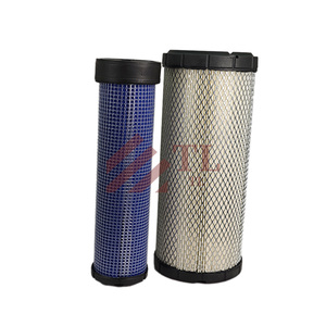 Kit Filter Udara 860130116 860130117 untuk <span class=keywords><strong>XCMG</strong></span> <span class=keywords><strong>Loader</strong></span> <span class=keywords><strong>ZL30G</strong></span> ZL50G LW180 LW300 LW500 - Product Image 2