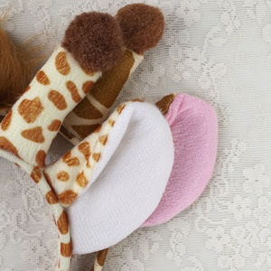Bandeau d'oreille de <span class=keywords><strong>girafe</strong></span> en tissu pour Halloween, pour les fêtes d'enfants, les spectacles, les tenues de fête, les accessoires de tête - Product Image 3
