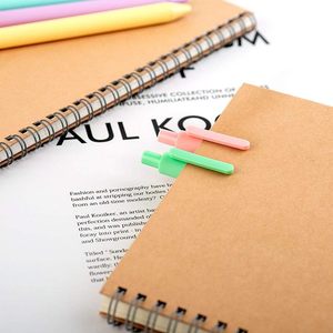 Bolígrafos de Gel Retráctiles KACO Soft Touch, Serie Macaron, Paquete de 5, Tinta Negra, Escritura Suave, para la Escuela, Oficina y Hogar - Product Image 4