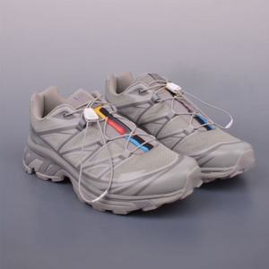 Chaussures de sport rétro pour hommes, conçues par des créateurs de mode, respirantes, avec empeigne en mesh, semelle intermédiaire en cuir véritable, légères, printemps/hiver - Product Image 1