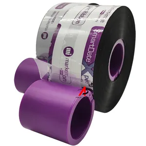 Markem Ribbon 55mm 300 600 1000m Thermal Transfer Overprint Ribbon TTO 3910 Near Edge Ribbon For Videojet Domino LINX