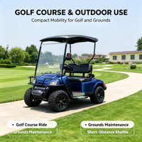 Voitures de golf chinoises multifonctionnelles à 2 places, personnalisées, de haute qualité, à prix bas, pour clubs et visites touristiques