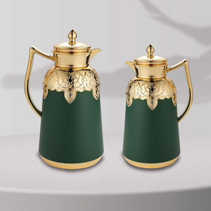 Tốt Nhất Bán 1 + 0.7L Chân Không Flask Cà Phê Nồi Wholes 2Pcs Bộ Sang Trọng Home Đảng Cà Phê Dallah Flask - Product Image 4