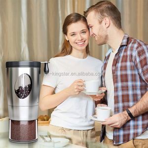 Paracity của nhãn hiệu Cà Phê Máy xay đậu, tay máy xay cà phê với 2 lọ thủy tinh gốm Burr thép không gỉ, nhỏ giọt - Product Image 6