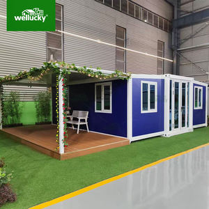 Conteneur modulaire extensible en acier galvanisé, maison préfabriquée pliable pour le déploiement de projets - Product Image 1