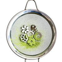 Ensemble de boîtes à thé matcha, perles de tamisage pour matcha avec cuillère doseuse en acier inoxydable