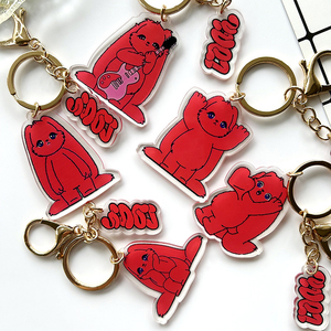 Wholesale Custom (G)I-DLE Song Yuqi <b>Anime</b> Double-Sided Acrylic <b>Keychain</b> Bag Charm UV Printing High Quality Fashion Trend Plastic - Product Image 2