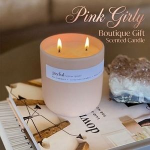 <span class=keywords><strong>Bougie</strong></span> parfumée naturelle rose girly pour la maison et rafraîchisseur d'ambiance, vente en gros - Product Image 1