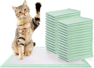 Tapis d'apprentissage de la propreté jetable pour chiot, super absorbant, anti-fuite, 6 couches, pour chien - Product Image 1