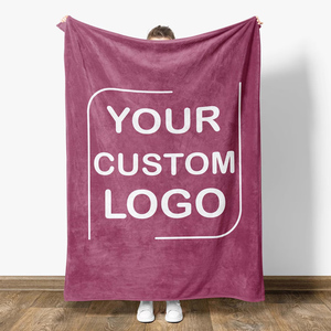 Manta de Forro Polar Personalizada con Logotipo, Mantas Personalizadas, Manta Suave y Cálida al por Mayor - Product Image 1