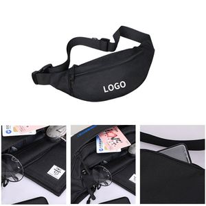 Riñonera Deportiva con Cierre de Cremallera y Logotipo Personalizado, de Tela Oxford, para Hombre y Mujer, en Venta - Product Image 6