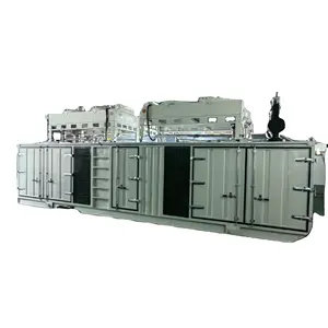 High Quality CE ISO ATS 2MW 3MW 50HZ 1500rpm 60HZ 1800rpm Silent Natural Gas Generators With Cummins Engine For State Grid