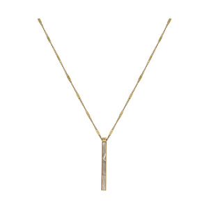 Exquisito Collar de Acero Inoxidable con Diseño de Concha, Cadena Sencilla para Clavícula, Accesorio de Moda 2023 con Estilo Único - Product Image 1