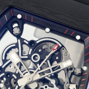 High Quality RM 055 Automatic Black Titanium Mechanical Diver <b>Watch</b> Pointer <b>Rubber</b> Strap Sapphire Crystal 3BAR Water-Resistant - Product Image 6