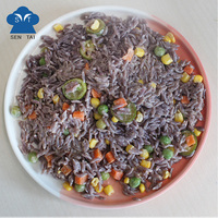 Free Sample Low Carb Vegetarian Rich Fiber Shirataki Rice Dried Konjac Black Instant Rice