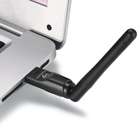 Adaptador Wifi USB con Logotipo OEM Personalizado, Precio de Fábrica, 150Mbps, Chipset RTL8188 / MT7601 / RT5370 para PC