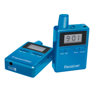 Guide touristique portable sans fil émetteur talkie-walkie interphone numérique 4G et 2.4G avec fonction de charge pour les conférences - Product Image 4