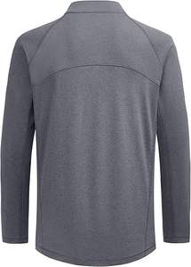 Vêtements de travail ignifuges NFPA CAT2, légers, à fermeture éclair quart, manches longues, pull en coton FR pour hommes - Product Image 2