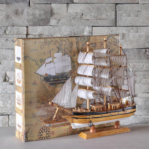 Decorazione per la casa artigianato <span class=keywords><strong>in</strong></span> legno stile nordico mare serie 20cm <span class=keywords><strong>barca</strong></span> <span class=keywords><strong>da</strong></span> <span class=keywords><strong>pesca</strong></span> decorazione <span class=keywords><strong>regalo</strong></span> di compleanno artigianato fatto a mano - Product Image 5