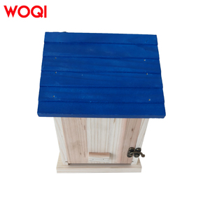 Woqi handmade bằng gỗ birdhouse cho vườn thiết kế hấp dẫn để thu hút các loài chim hoang dã - Product Image 4