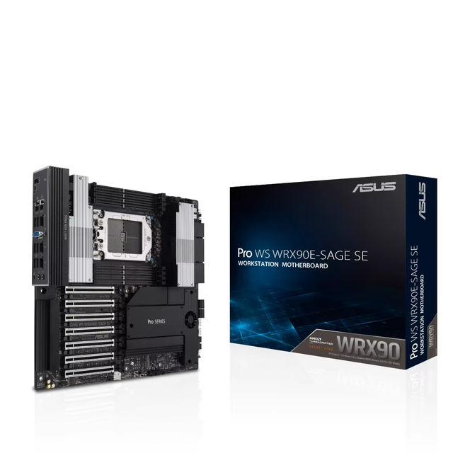 Brand New Pro WS WRX90E-SAGE SE Workstation Server Motherboard 8xDDR5 Socket STR5 Support Threadripper PRO 9000 7000 Processor