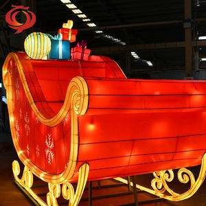 Linternas de Seda Chinas con Luces LED para Navidad y San Valentín, Decoraciones Impermeables para Uso en Exteriores, Festivas para Diwali, Ramadán, Graduación - Product Image 4